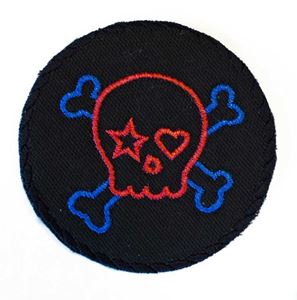 Picture of Rock and Roll Skull 3"