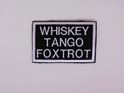 Picture of Whiskey Tango Foxtrot