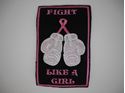 Picture of Ribbon Breast Cancer Fight Like A Girl