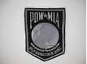 Picture of POW /MIA Chevron Black & Silver Small