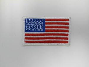 Picture of Flag American White Border Small