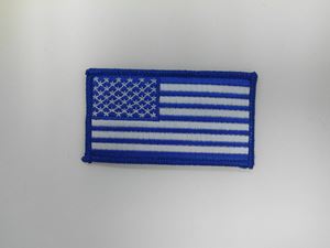 Picture of Flag American Blue/Silver Small