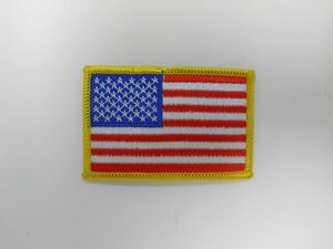 Picture of Flag American Gold Border XSmall
