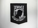 Picture of POW/MIA Chevron Black & White Small